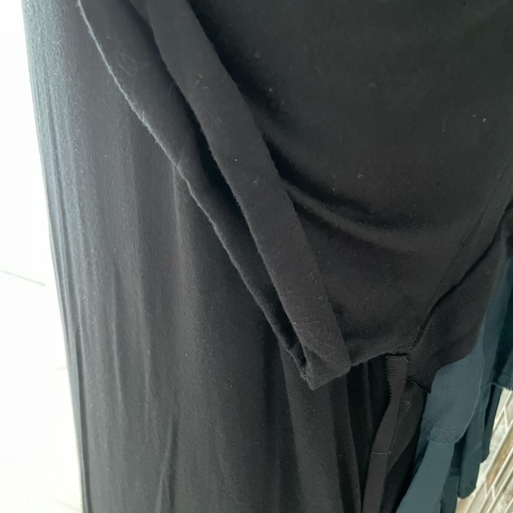 Final SALE ❤️‍🔥Lanvin vintage dress Stunning knit and silk. Collector pc. Large - Picture 4 of 8